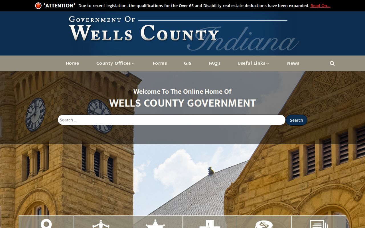 Zanesville court records and Wells County community context
